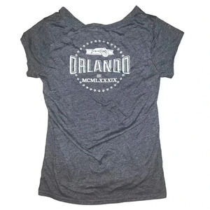 Orlando basketball bling Y2k baby tee